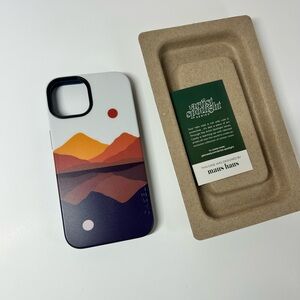 Casely iPhone 14 bold MagSafe Opposites Attract Day & Night Colorblock Case NWT